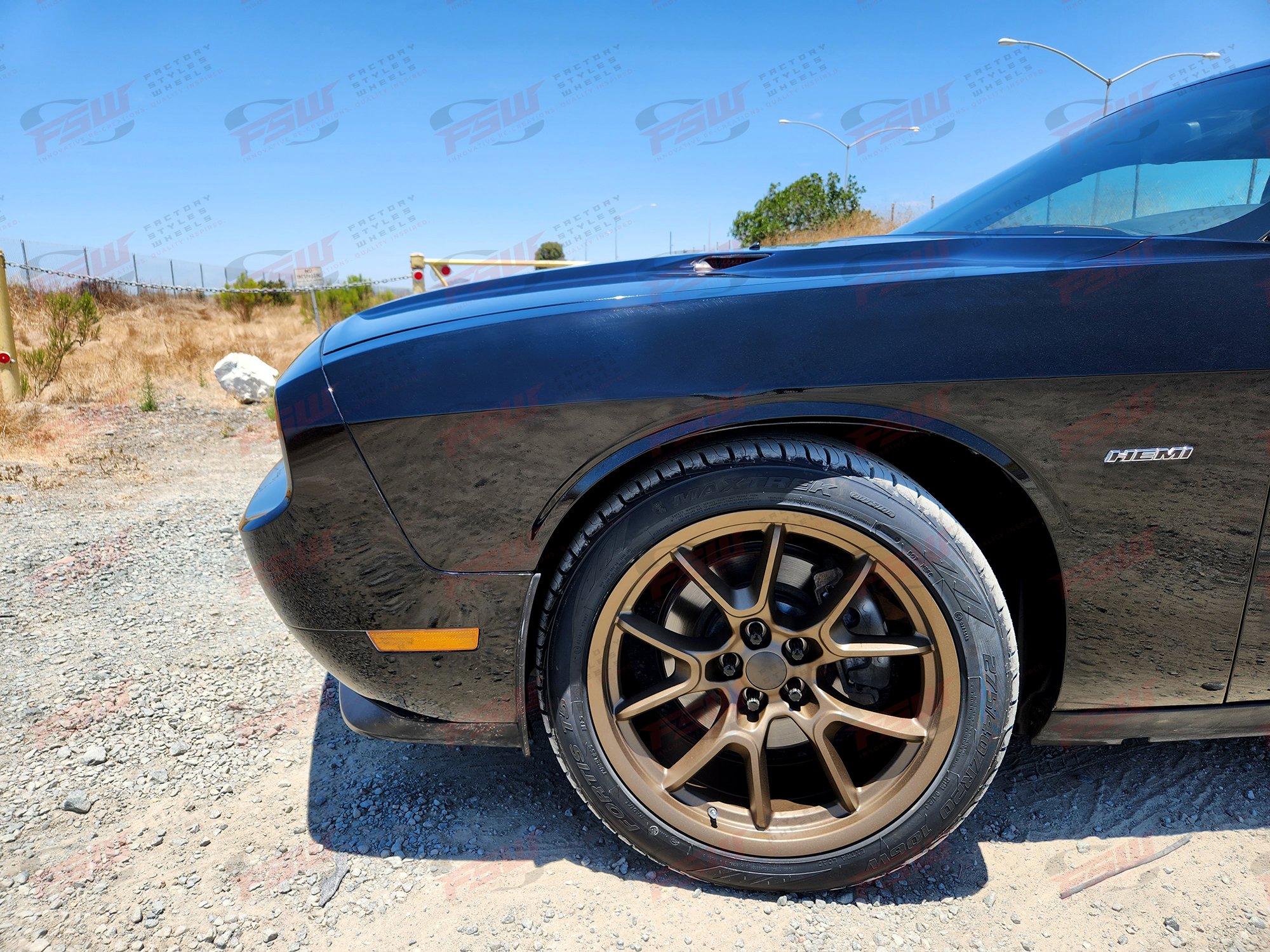 20x9.5 | 15 | F293 Matte Bronze | Flow Forged Anniversary Style