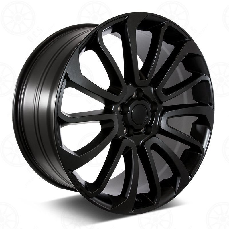 22x10 | 50 | RL08 Satin Black | Autobiography Style | 5x120 - Factory ...