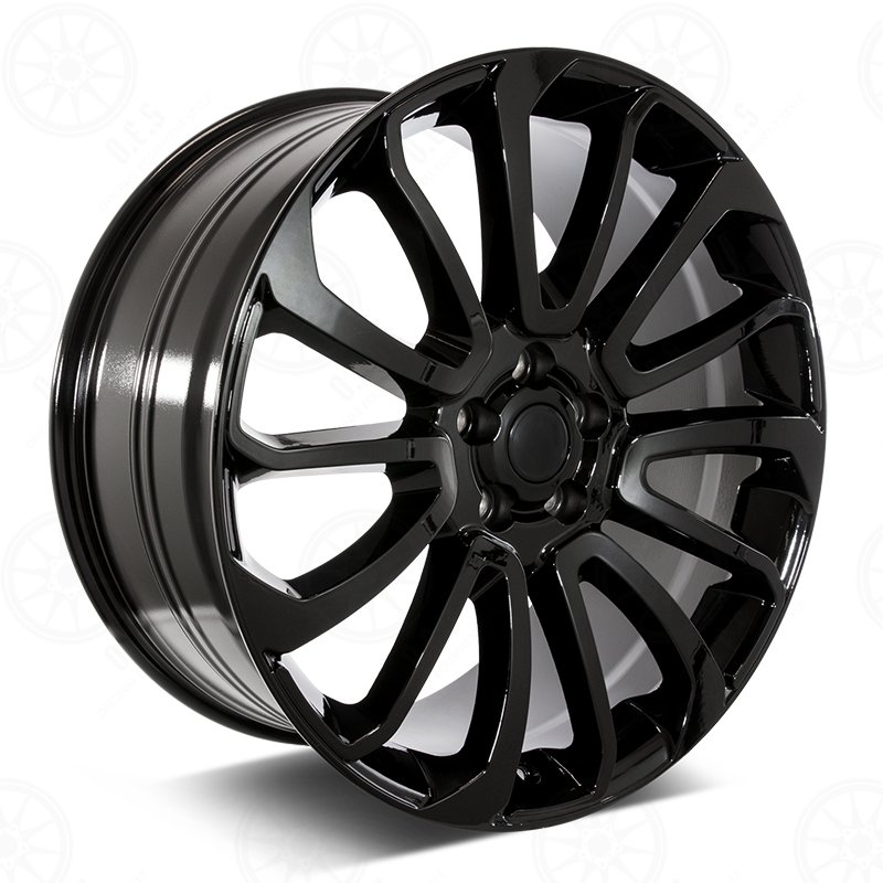 24x10 | 45 | RL09 Gloss Black | Autobiography Style | 5x120