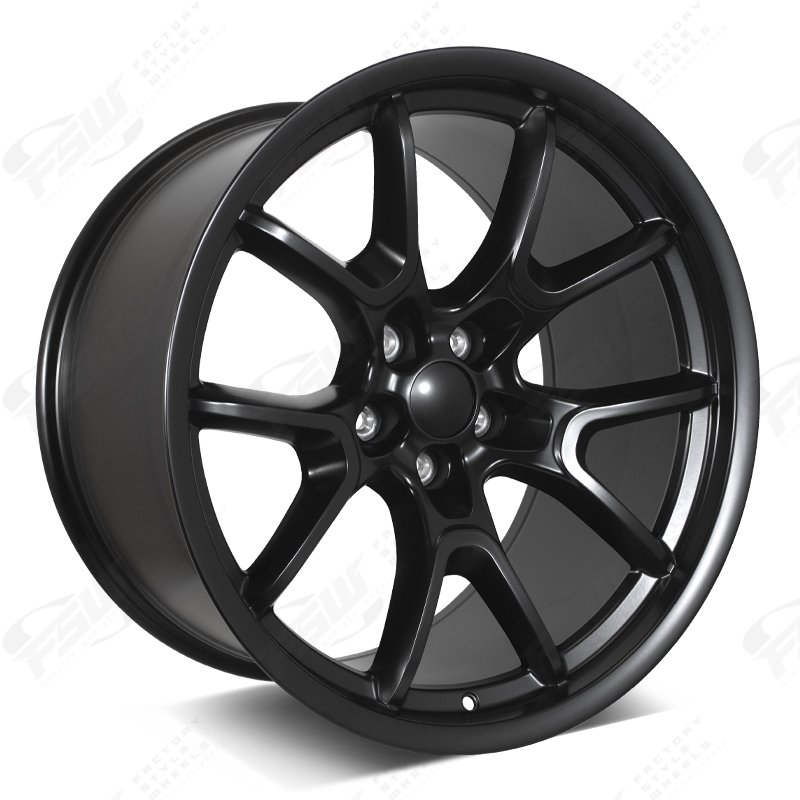 20x11 | -2.5 | F291 Satin Black | Flow Forged Anniversary Style