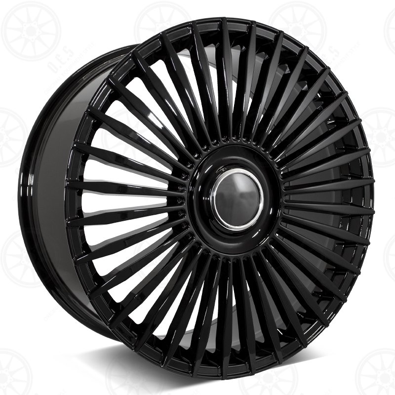 22x9.5 | 45 | RL43 Gloss Black | Mansory Style | 5x120 - Factory