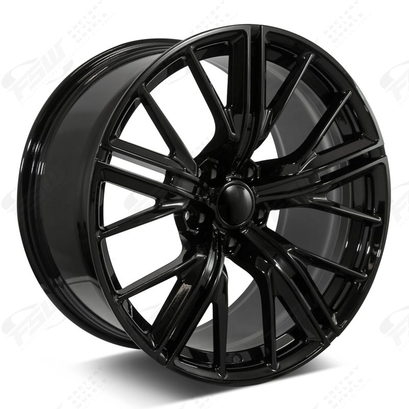 20x11 | 43 | F016 Gloss Black | ZL Mesh Style | 5x120 (Rear