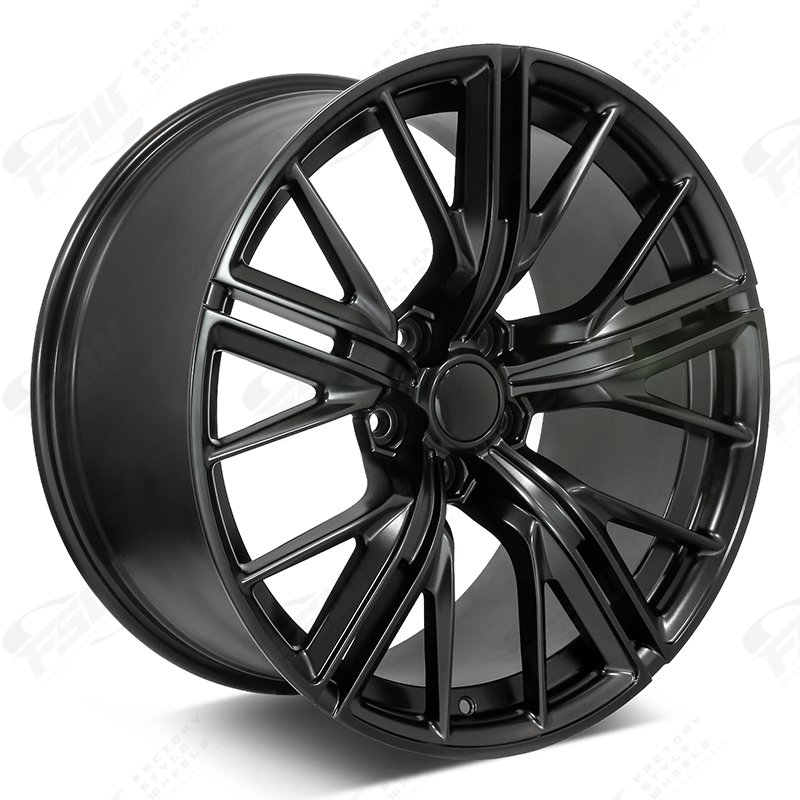 カスタム価格 17,500円⭕️1点物◎6oz M FLEX WIDE◎10.1 20x10 | 23 | F017 Satin Black | ZL Mesh Style | 5x120 (Front
