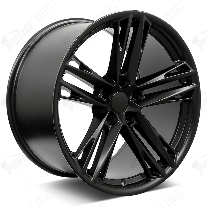 20x11 | 43 | F038 Satin Black | ZL Split Style | 5x120 (Rear